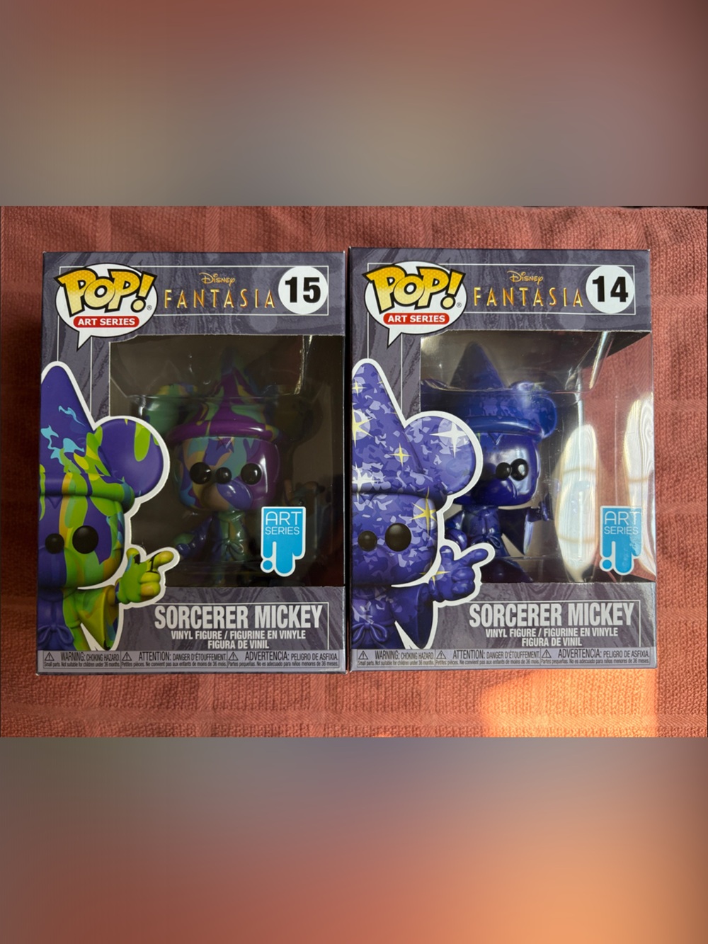Funko Sorcerer Mickey Art Series - Multicolor & Blue Variants